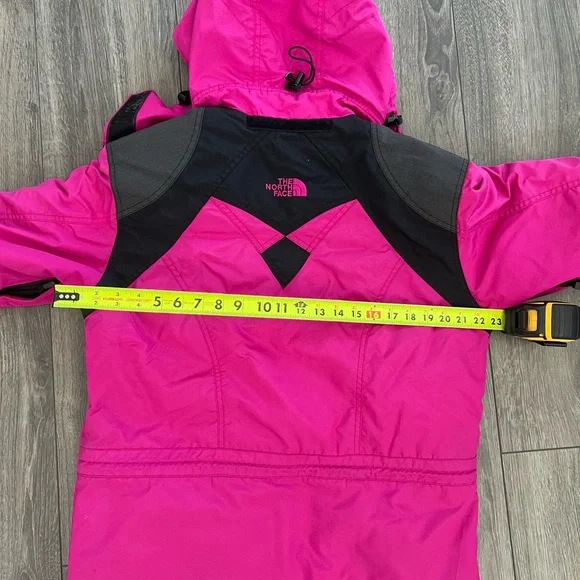 The North Face Vintage Insulated Mountain Parka Jacket Pink Black Size Large - Picture 11 of 12
